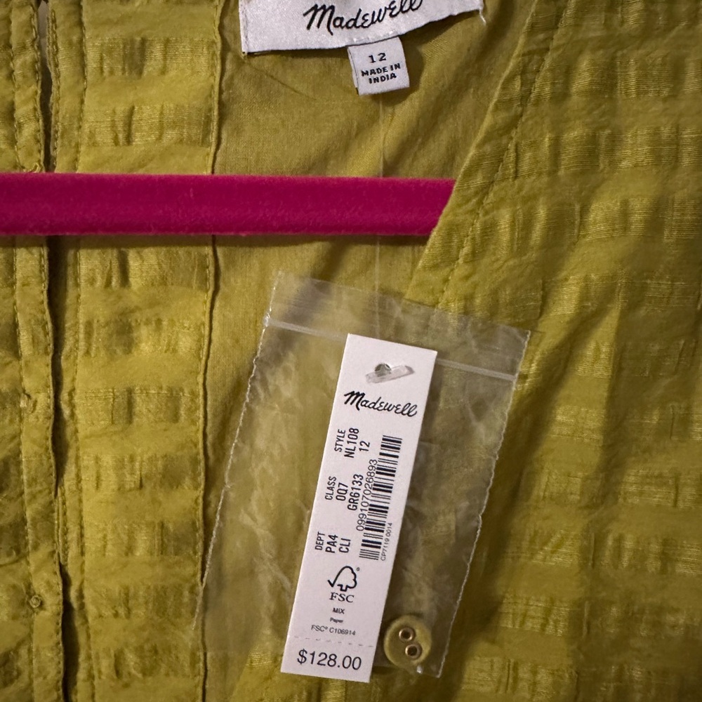 Madewell dress with cut out back. NWT. - Picture 3 of 3